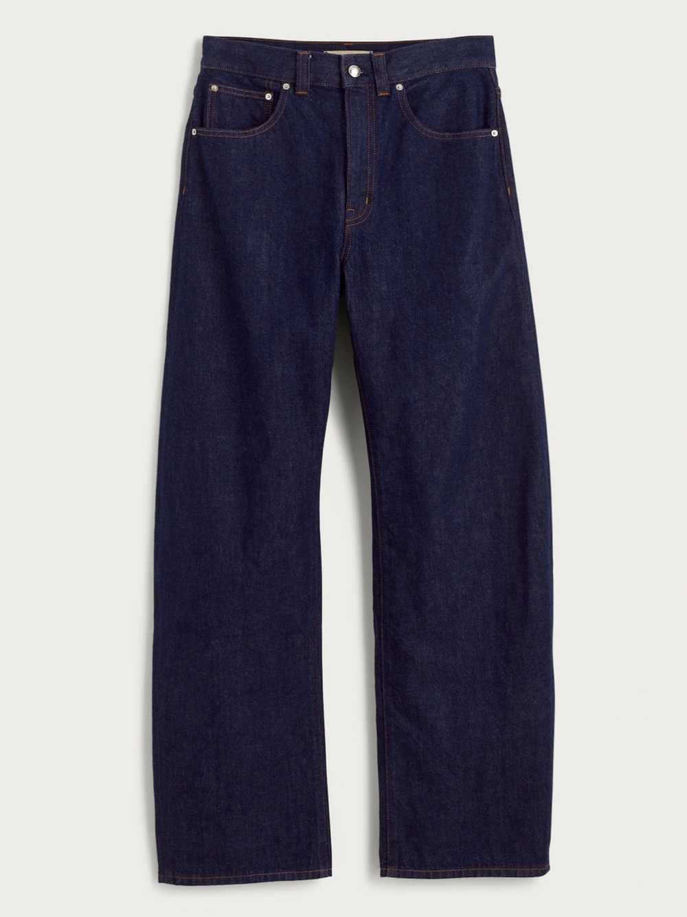 Madewell The Balloon Jean In Rinse Wash Rigid